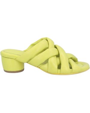 Marsèll Sandals Calfskin - Yellow