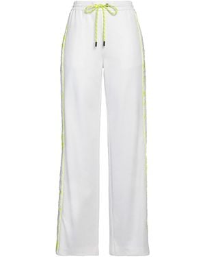 Iceberg Pants Polyester, Cotton - White