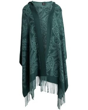 Etro Cape Wool - Green