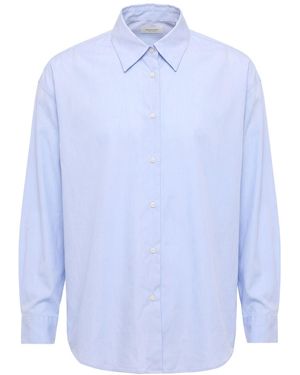 Mazzarelli Sky Shirt Cotton - Blue