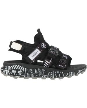Flower Mountain Sandals - Black