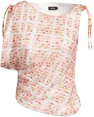 Atlein Blush Top Polyester - Pink