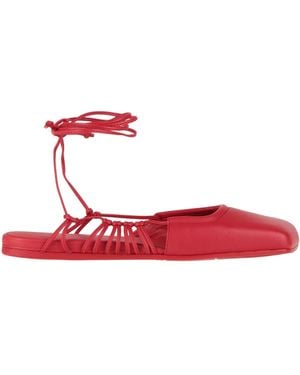 Vic Matié Ballet Flats - Red