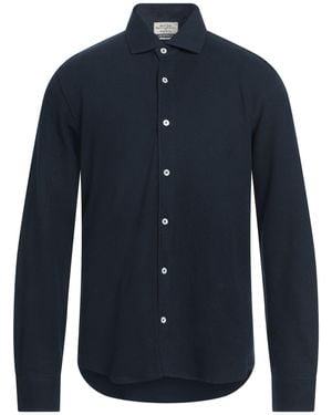 Heritage Midnight Shirt Cotton - Blue