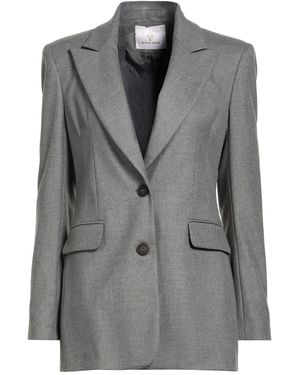 White Wise Blazer - Gray