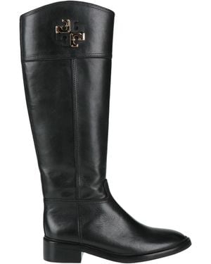Tory Burch Boot Leather - Black