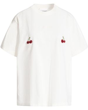 DES_PHEMMES Camiseta - Blanco