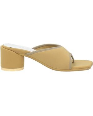 MM6 by Maison Margiela Thong Sandals - Natural