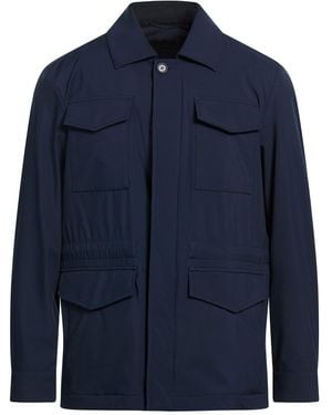 Paul & Shark Jacket Lyocell, Polyester, Cashmere, Polyurethane - Blue