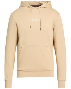 Jack & Jones Sweatshirt Cotton, Polyester - Natural
