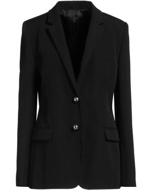 Rabanne Blazer Virgin Wool, Viscose, Cupro - Black
