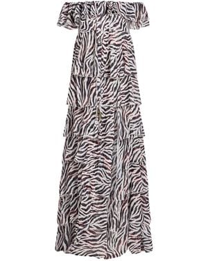 Babylon Maxi Dress Polyester - White