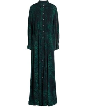 Pinko Maxi Dress Polyester - Green