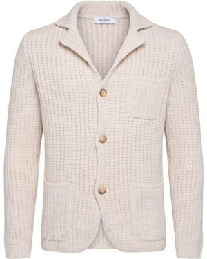 Gran Sasso Cardigan Virgin Wool - Natural