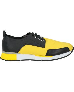Love Moschino Trainers Leather, Textile Fibres - Yellow
