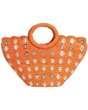 Rabanne Handbag Synthetic Fibers - Orange