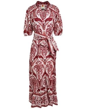 FARM Rio Maxi Dress Cotton - Red