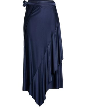 Rabanne Maxi-Rock - Blau
