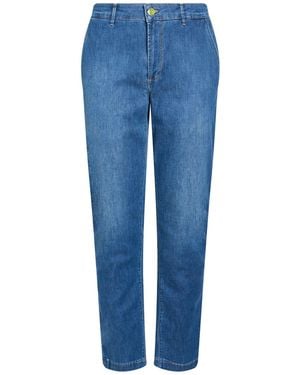 Camouflage AR and J. Jeans Cotton, Lyocell, Elastomultiester, Elastane - Blue
