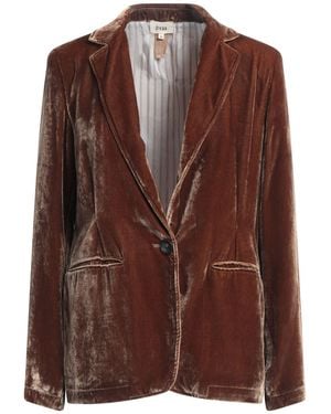 Diega Blazer Viscose, Silk - Brown