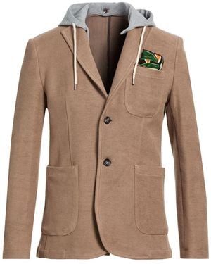 Berna Blazer Cotton - Brown