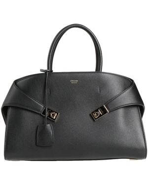 Ferragamo Handbag Calfskin - Black