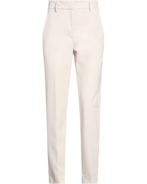 Antonelli Ivory Pants Polyester, Virgin Wool, Lycra - Natural