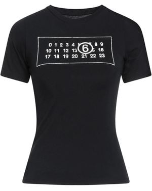 MM6 by Maison Martin Margiela T-Shirt - Black