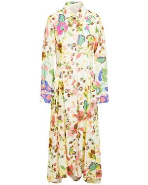 Anjuna Vestido largo - Metálico
