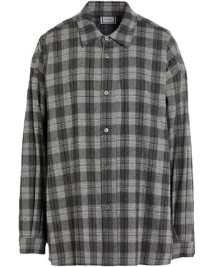 WOOYOUNGMI Shirt Polyester, Viscose, Wool, Polyurethane - Gray