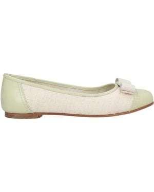 Ferragamo Ballet Flats - Natural