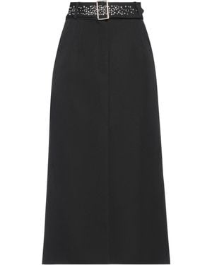Rabanne Midi Skirt - Black