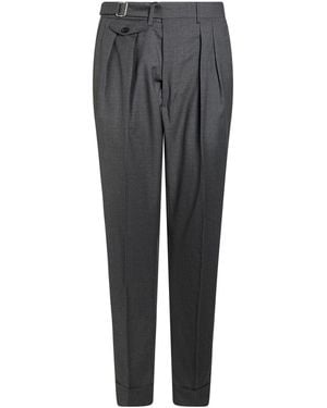 Lardini Pants Wool - Gray