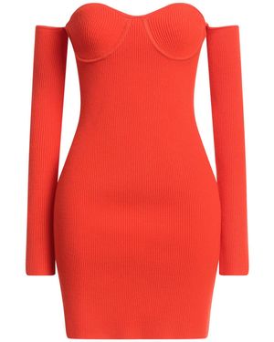 Helmut Lang Mini-Kleid - Rot