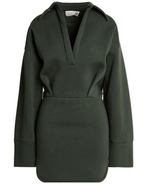 THE M.. Military Mini Dress Cotton, Polyester - Black