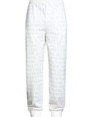 Helmut Lang Trousers Cotton, Elastane - White