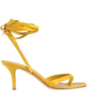 Gianvito Rossi Thong Sandal - Metallic