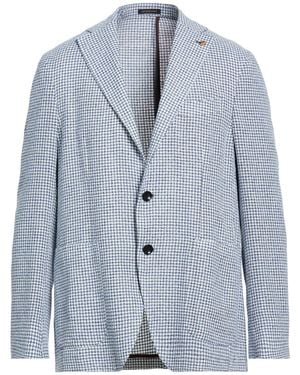Sartoria Latorre Blazer Viscose, Cotton, Polyamide - Blue