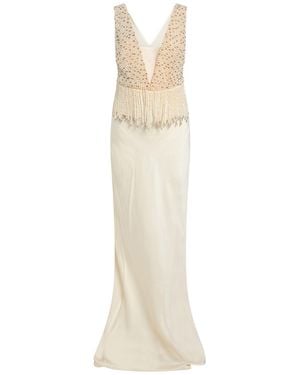 Elisabetta Franchi Maxi-Kleid - Weiß