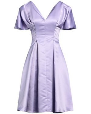 Pinko Midi Dress Polyester - Purple