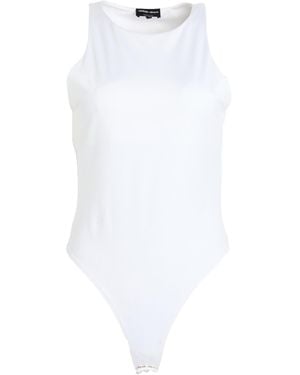 Giorgio Armani Bodysuit Polyamide, Elastane - White