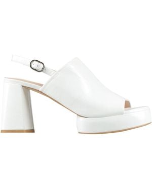 Zinda Sandals Leather - White