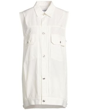 Department 5 Mini Dress Polyester, Cotton - White