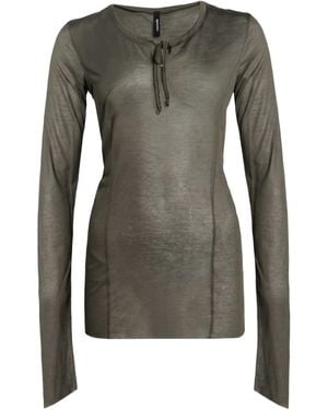 Masnada Military Top Cotton - Gray
