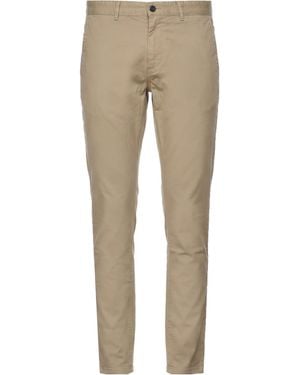 BOSS Trousers Cotton, Elastane - Natural
