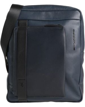 Piquadro Cross-Body Bag Cow Leather, Eva (Ethylene - Blue