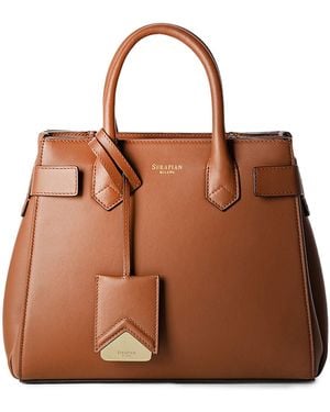 Serapian Handbag - Brown