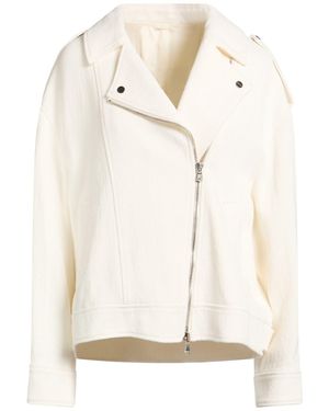 Brunello Cucinelli Jacket Viscose, Linen - Natural