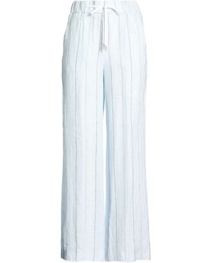 Peserico Sky Pants Linen, Cotton - Blue