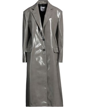 MSGM Overcoat & Trench Coat - Grey